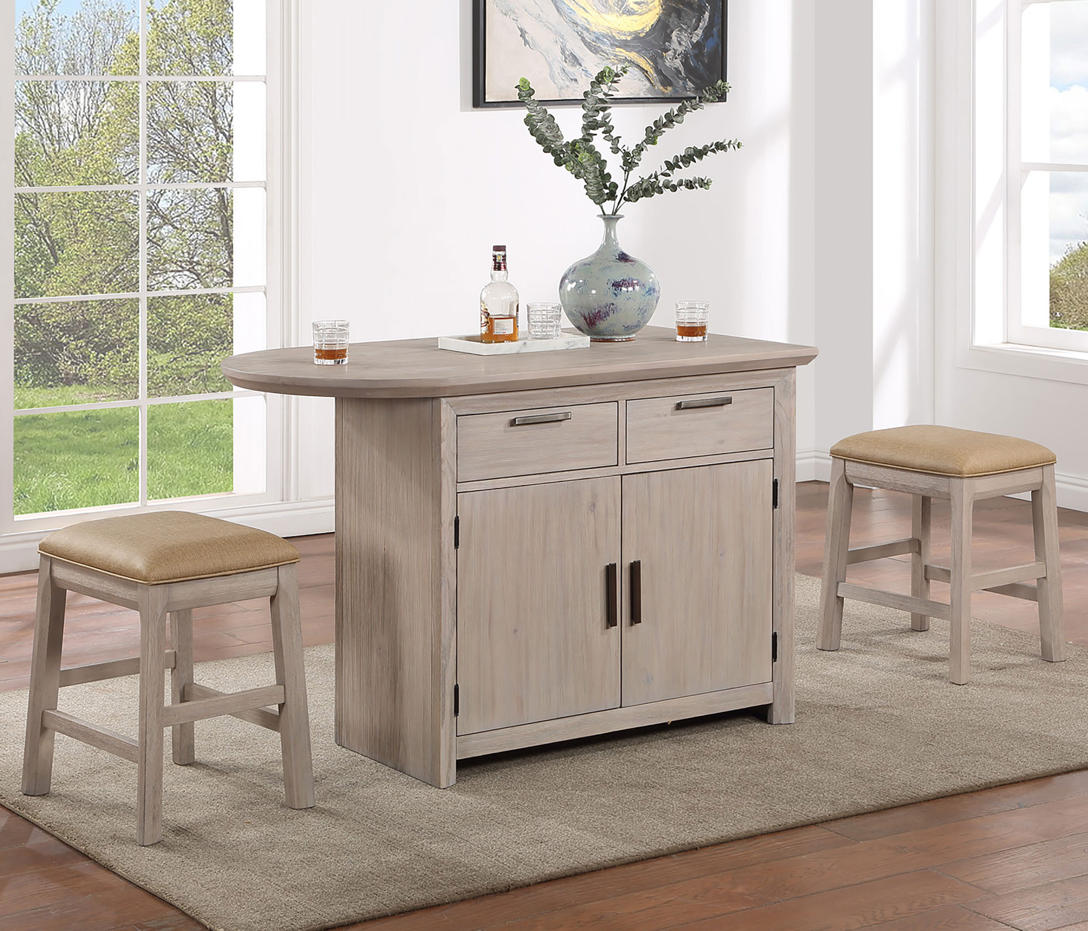 Sand Barrens 3 Piece Island