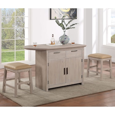 Sand Barrens 3 Piece Island