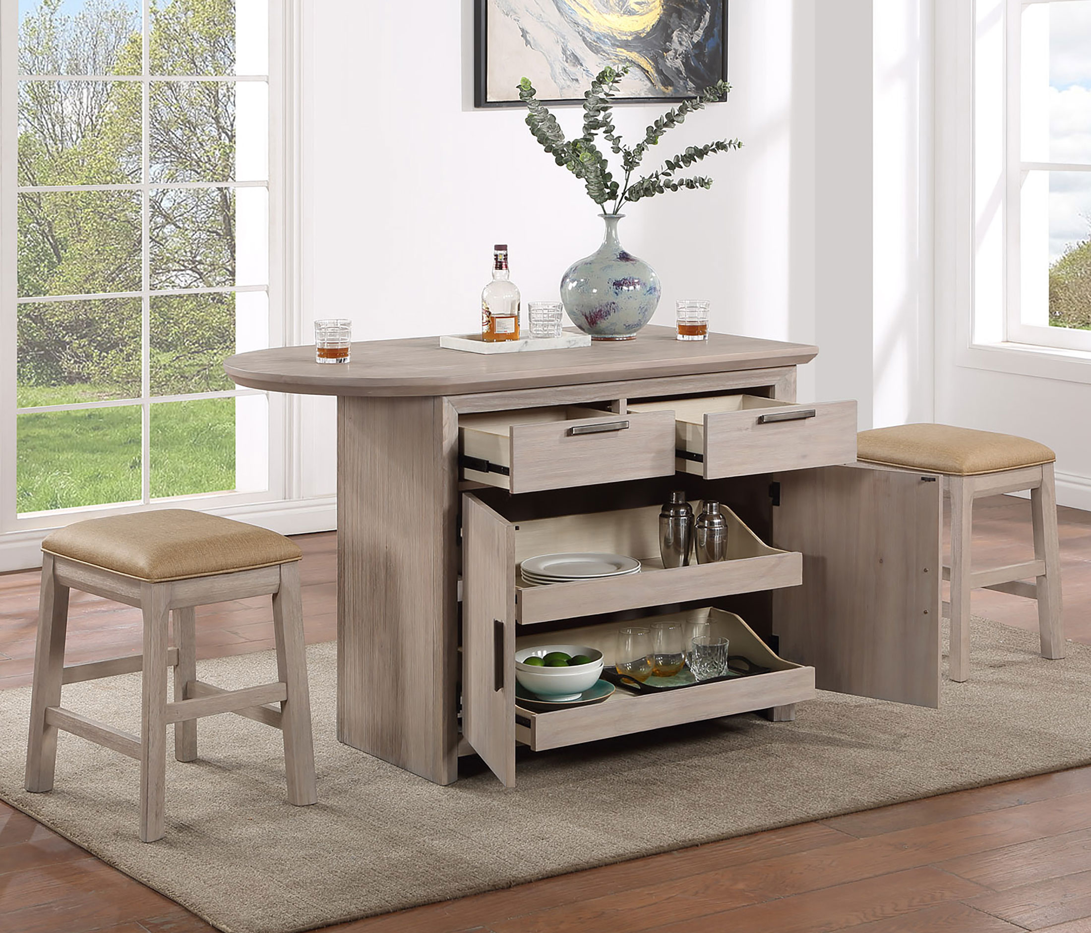 Sand Barrens 3 Piece Island