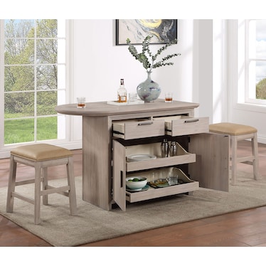 Sand Barrens 3 Piece Island
