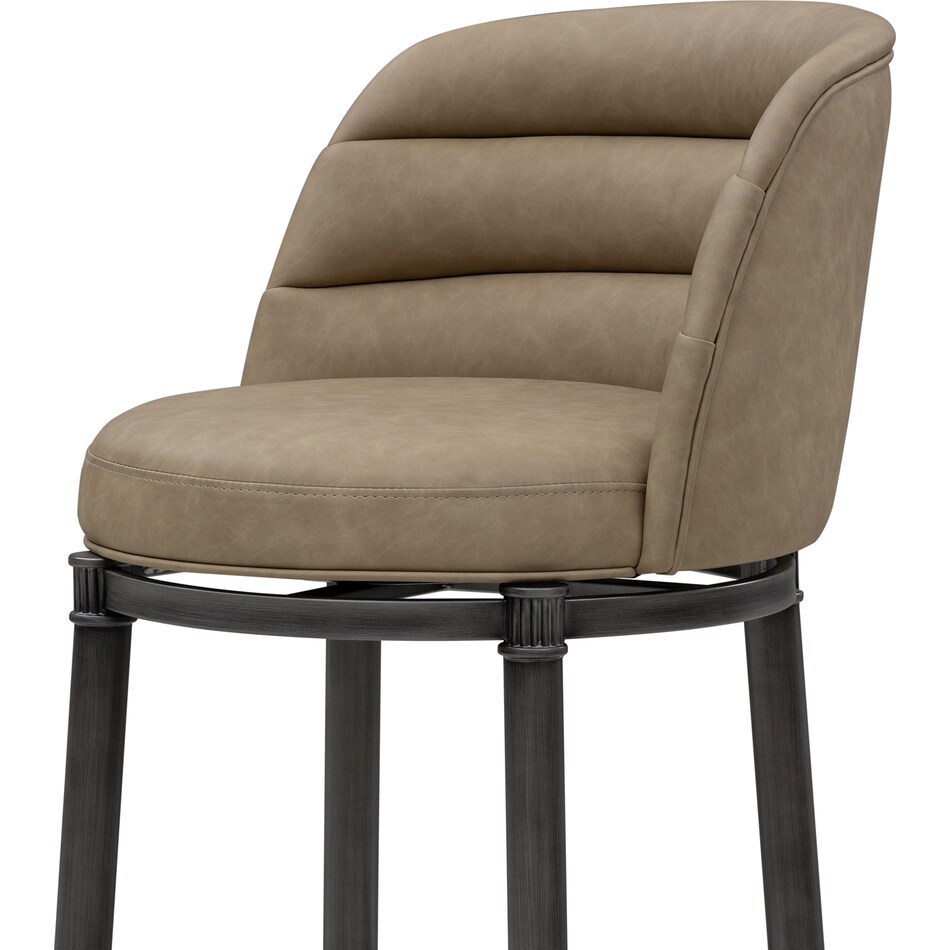  brown stools   