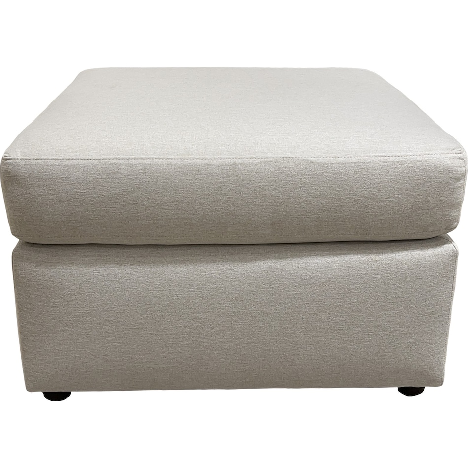 beige ottoman   