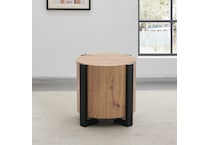  brown occasional tables all   