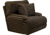  brown recliner   