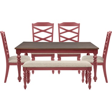 Trimble 6 Piece Dining Set