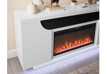  white fire places   