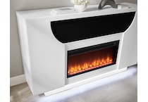  white fire places   