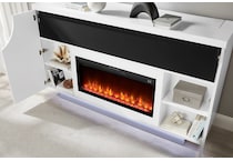  white fire places   