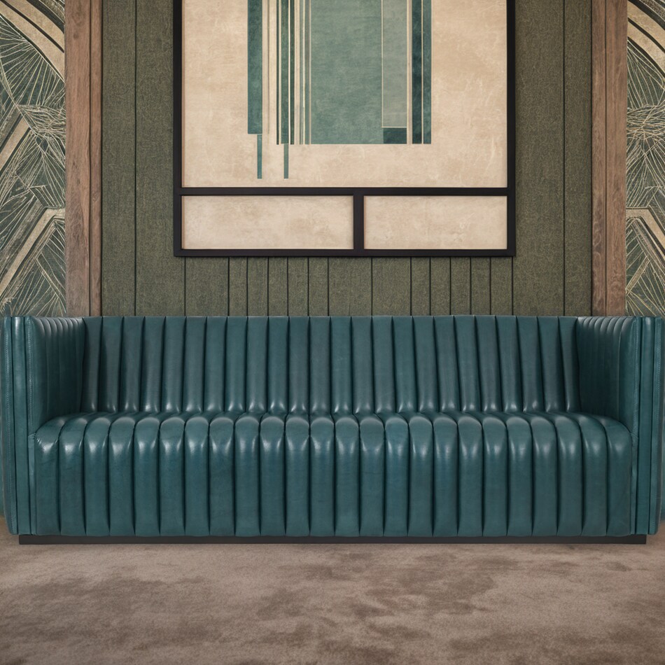  blue sofa   