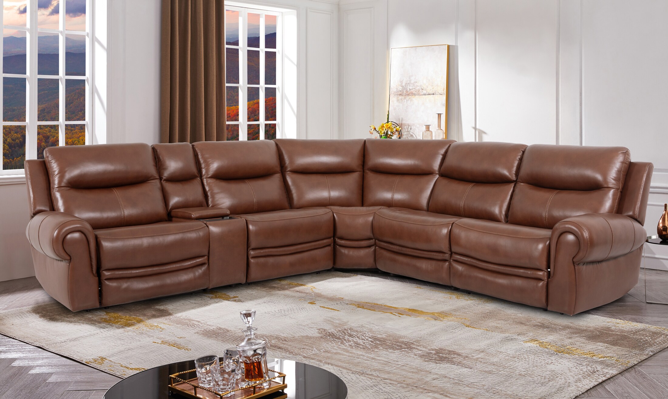 Fort Yukon 6 Piece Reclining Sectional