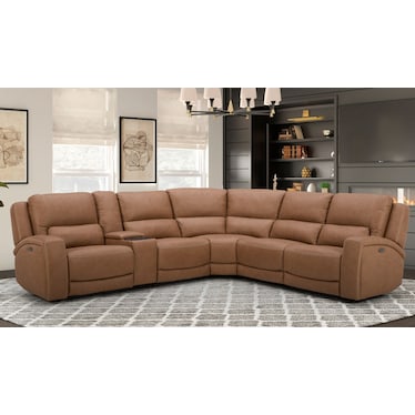 Desert 6 Piece Reclining Sectional