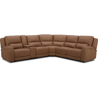 Desert 6 Piece Reclining Sectional