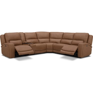 Desert 6 Piece Reclining Sectional