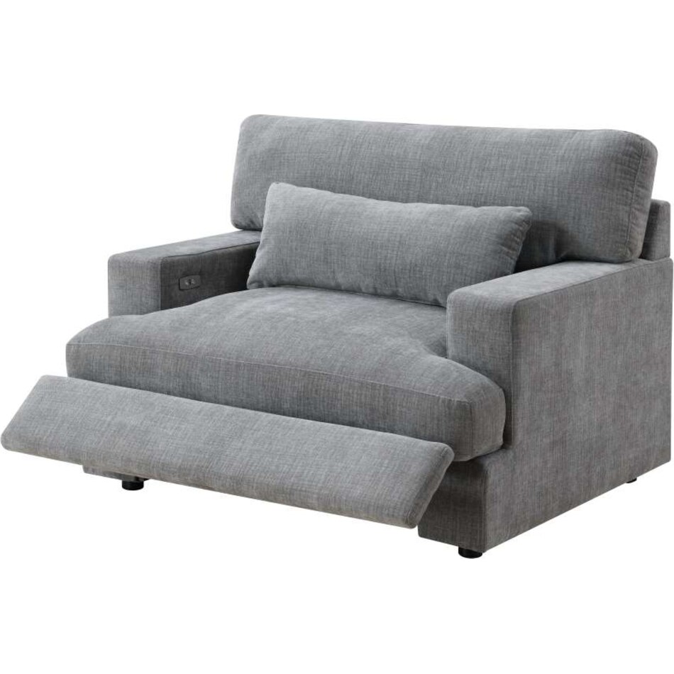 gray recliner   
