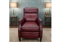  red recliner   