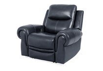  blue recliner   