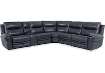  blue silk sofa   