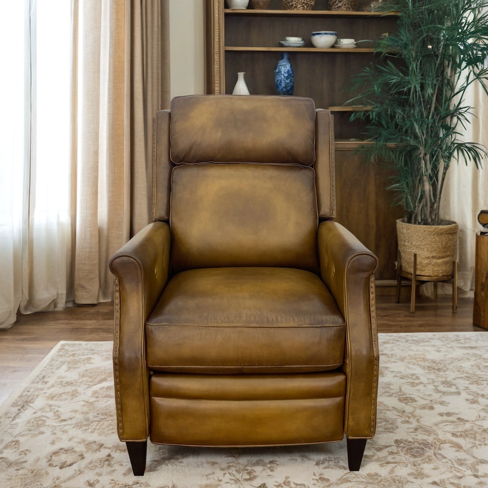 brown recliner   