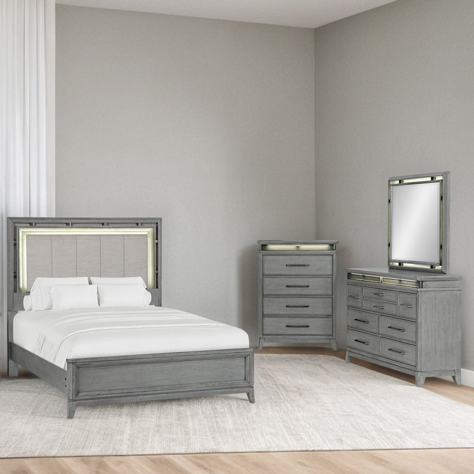  gray master bedroom   