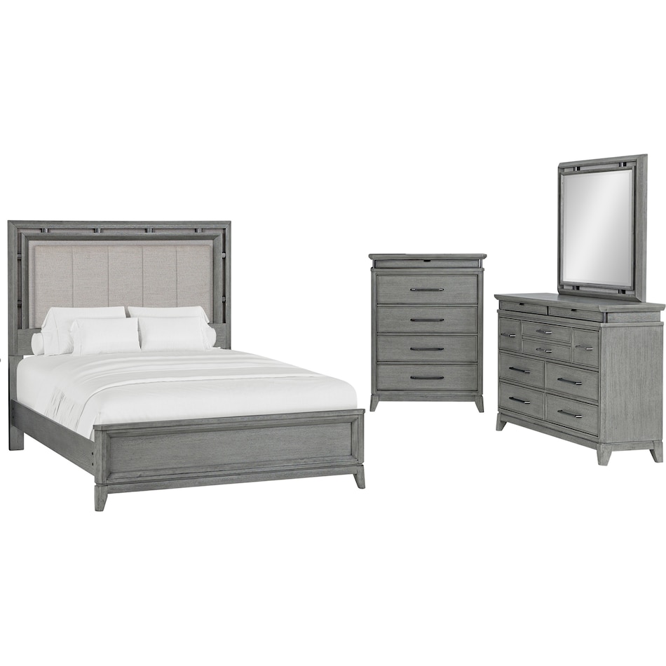  gray master bedroom   