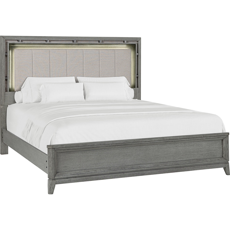  gray master bedroom   