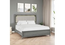  gray master bedroom   