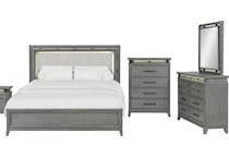  gray master bedroom   