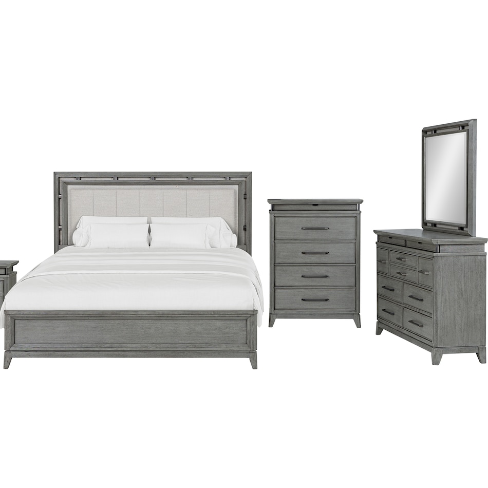  gray master bedroom   