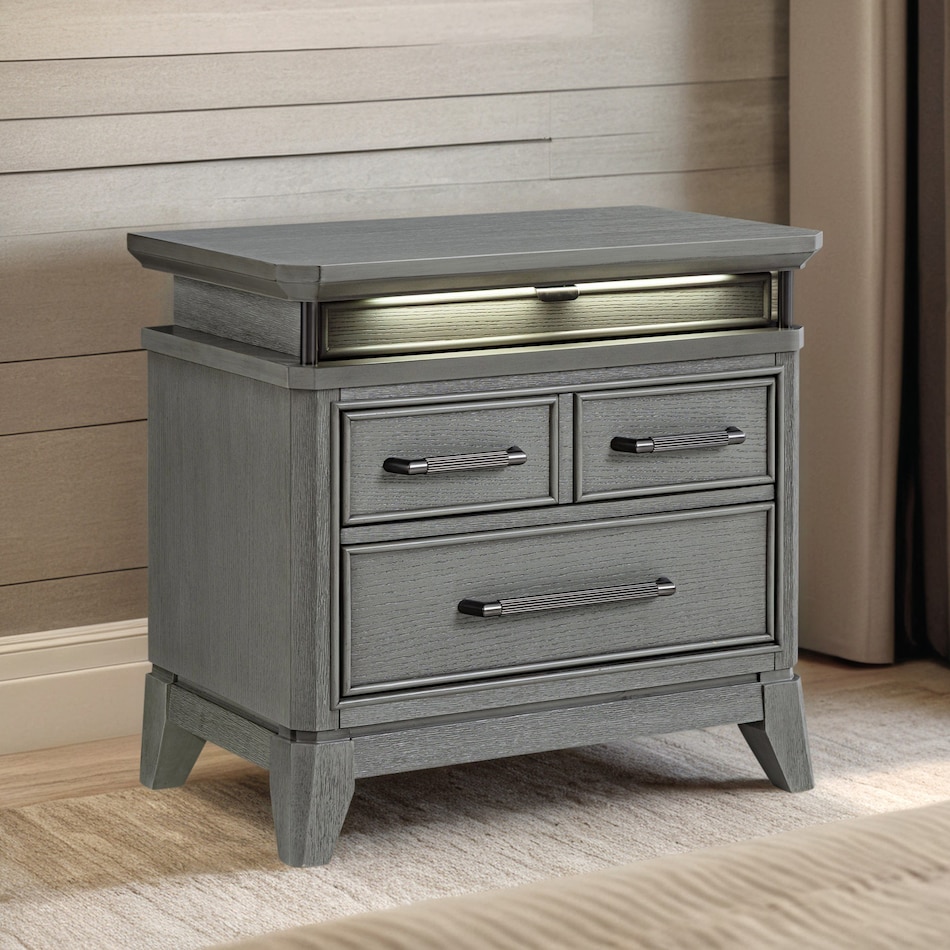  gray master bedroom   