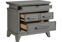  gray master bedroom   