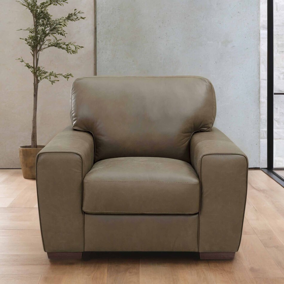  green leather   
