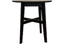  black occasional tables all   