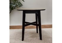  black occasional tables all   