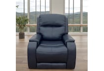  blue recliner   