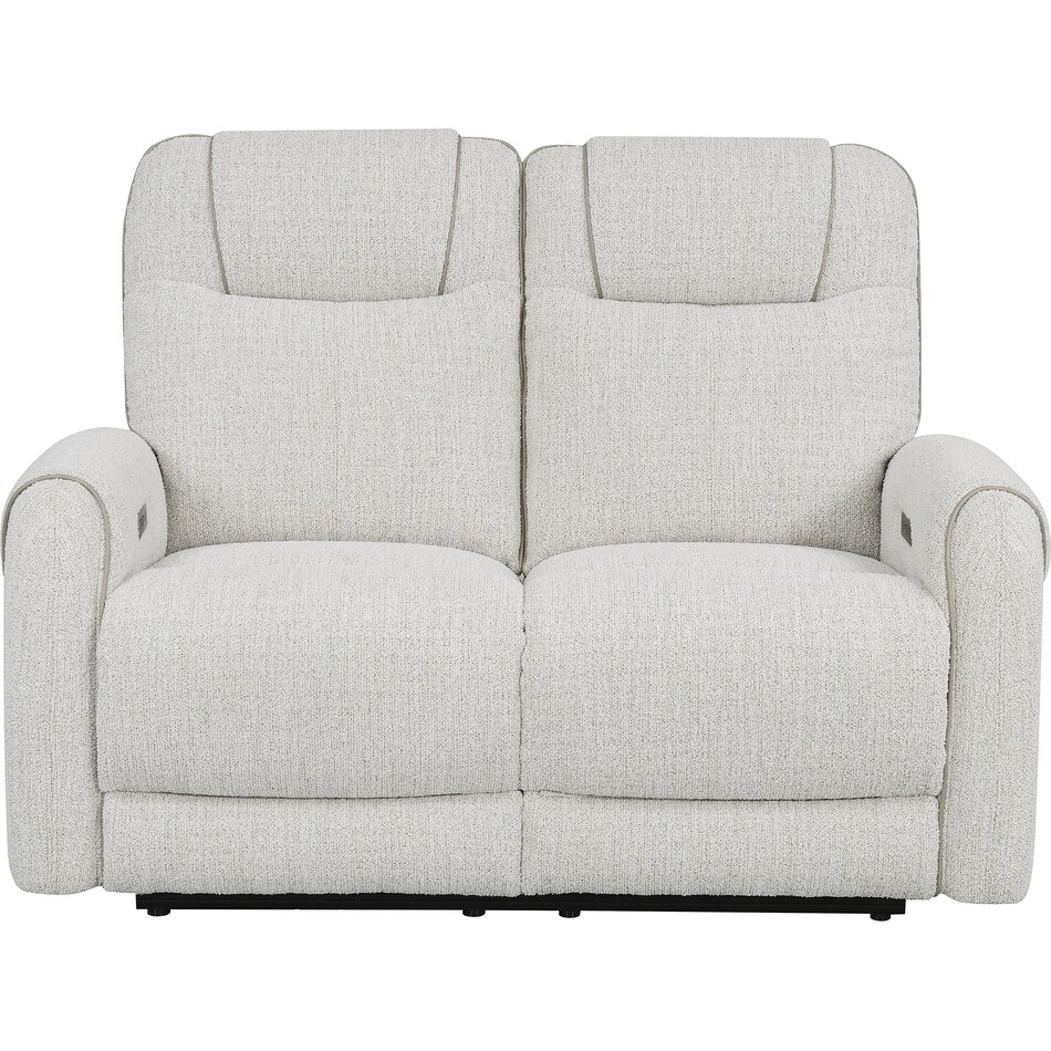  white loveseat   