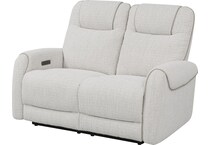  white loveseat   