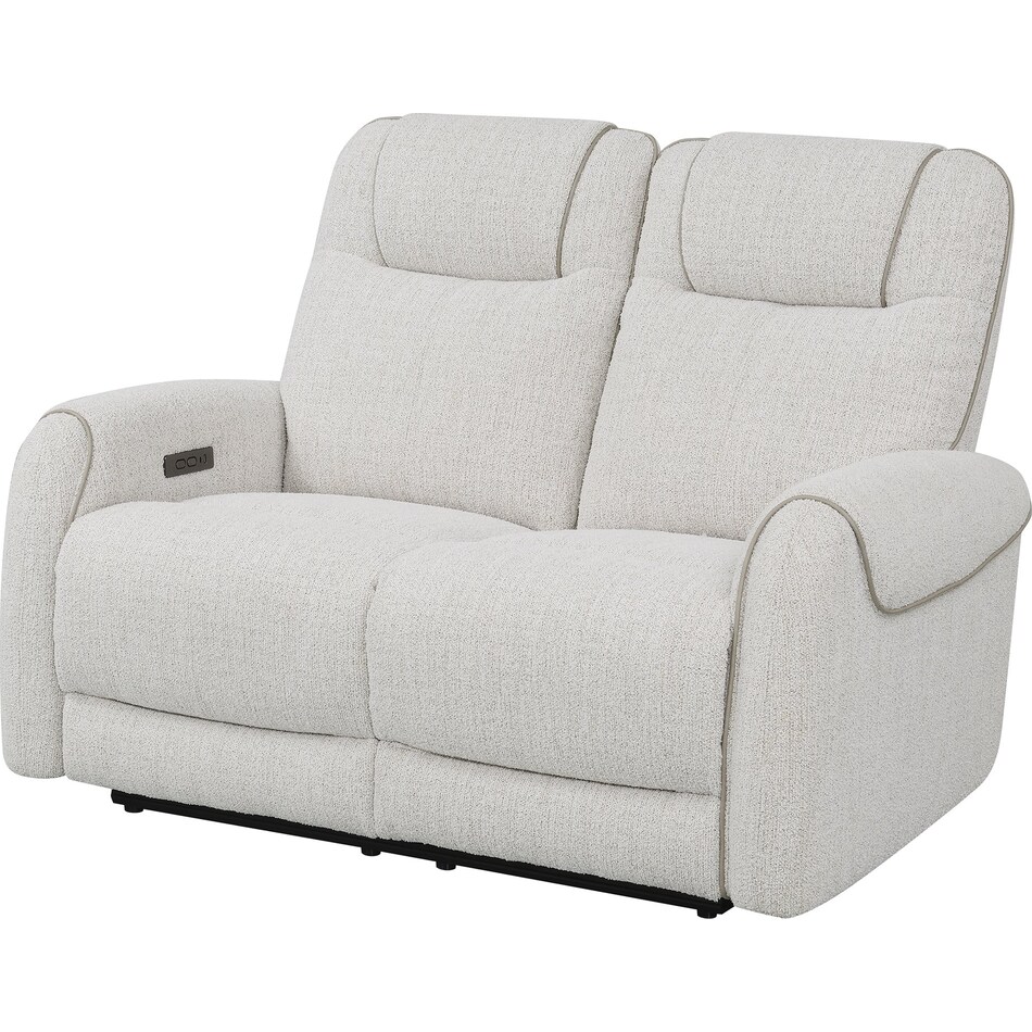  white loveseat   
