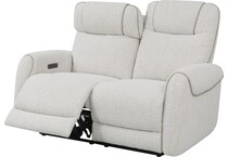 white loveseat   