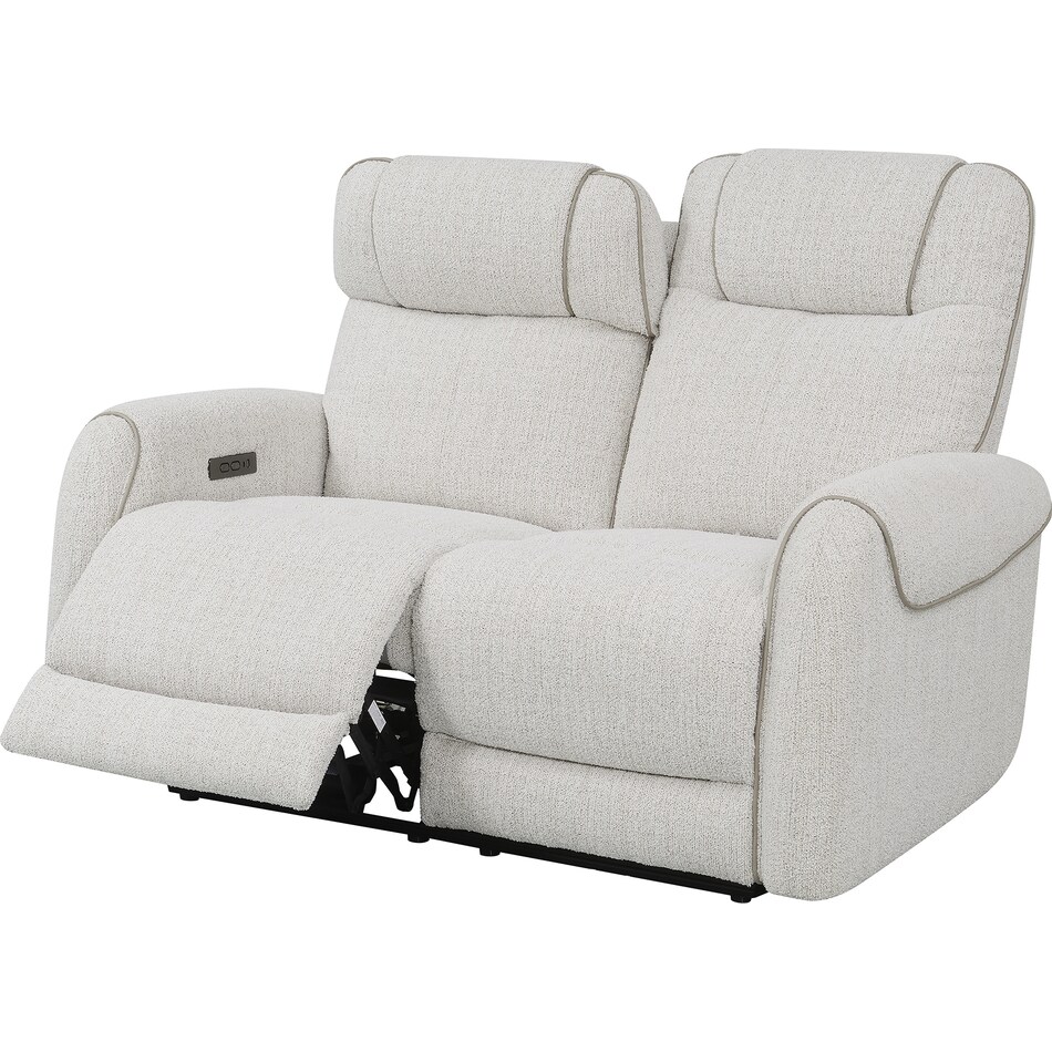  white loveseat   