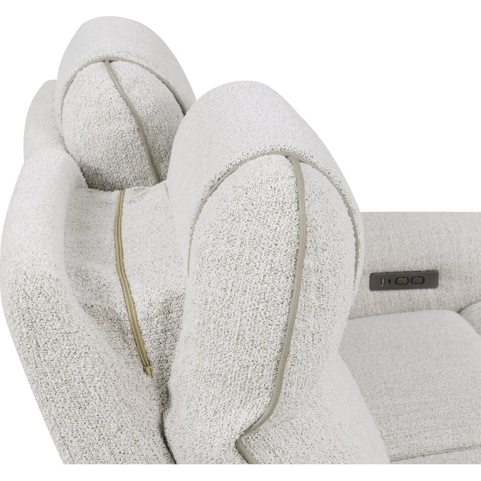  white loveseat   