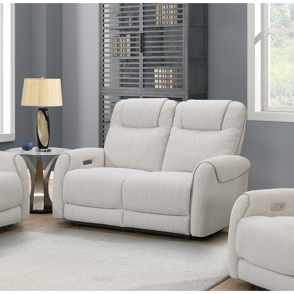 white loveseat   
