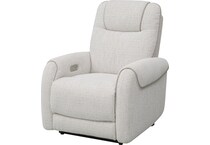  white recliner   