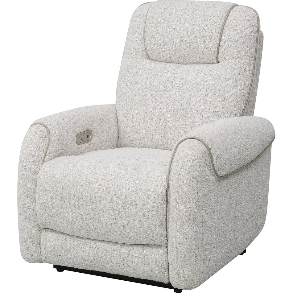  white recliner   