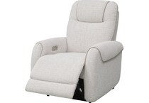  white recliner   