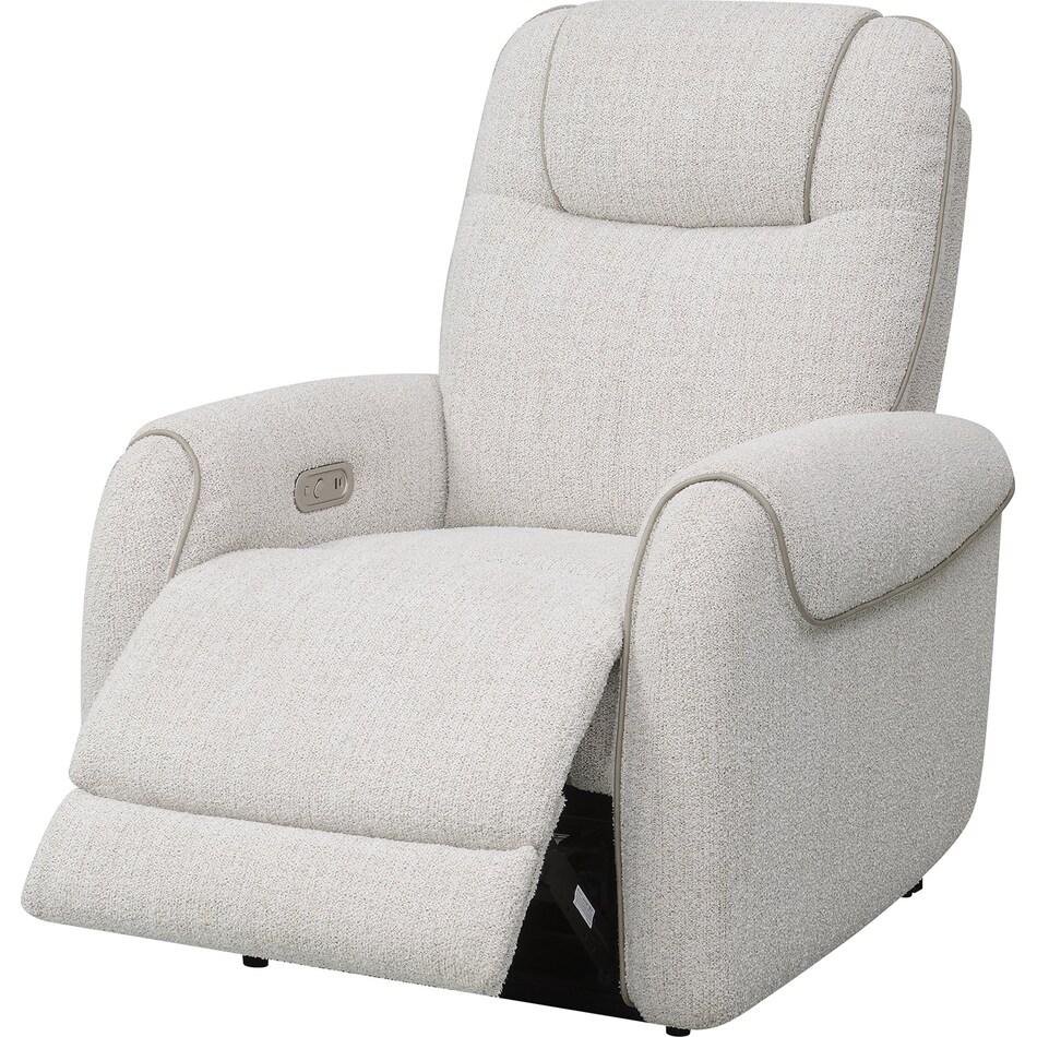  white recliner   