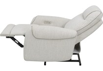  white recliner   