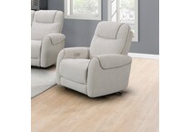  white recliner   