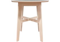  white occasional tables all   