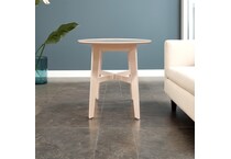  white occasional tables all   