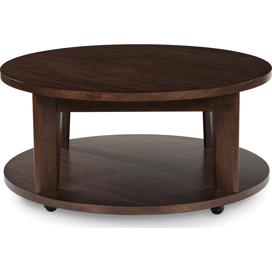  brown occasional tables all   